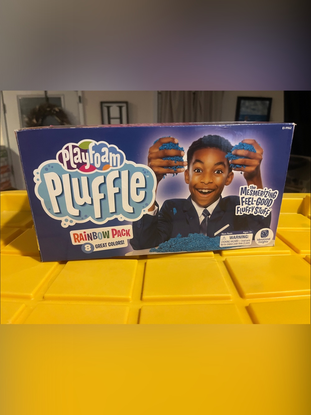 Pluffle Rainbow Pack - Blue Sensory Foam